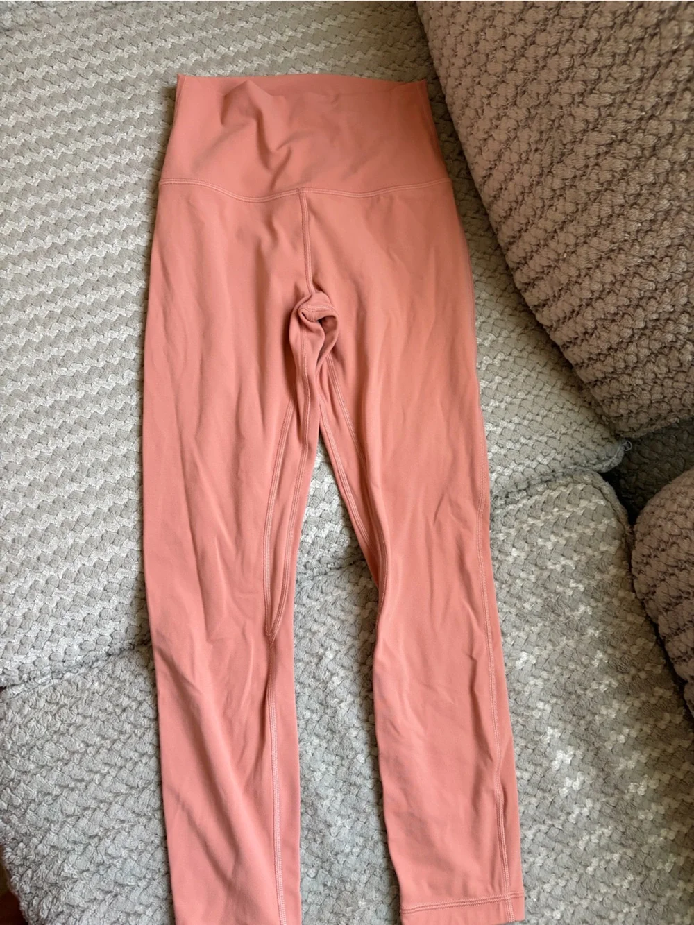 lululemon athletica Coral Peach High-Rise Athletic leggings